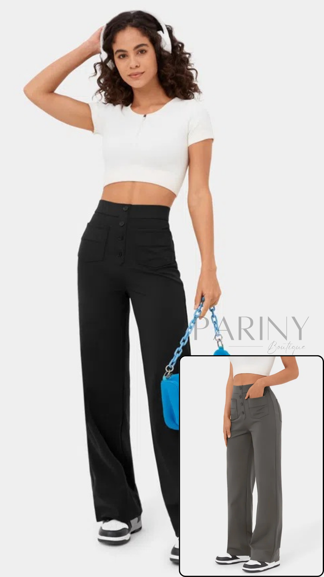 [COMPRE 1 LEVE 2] Calça Pariny Confort™ - Cintura Alta / Modela o Corpo com Ótimo caimento