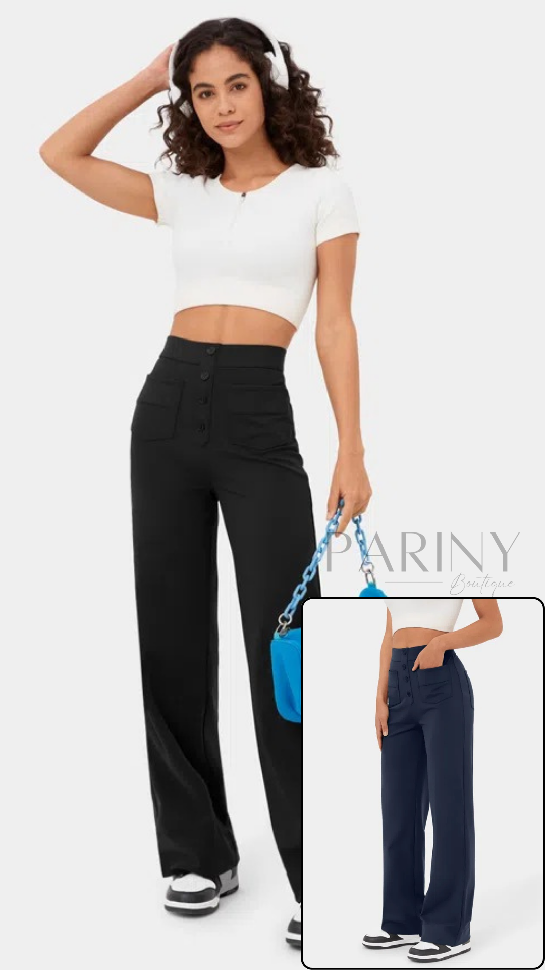 [COMPRE 1 LEVE 2] Calça Pariny Confort™ - Cintura Alta / Modela o Corpo com Ótimo caimento