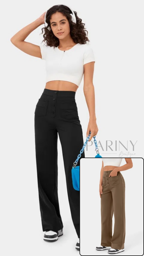 [COMPRE 1 LEVE 2] Calça Pariny Confort™ - Cintura Alta / Modela o Corpo com Ótimo caimento