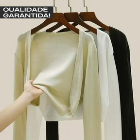 [PAGUE 1 LEVE 2] Cardigan Pariny® -  Produto exclusivo soltinho e confortável - Oferta Válida Apenas Hoje!