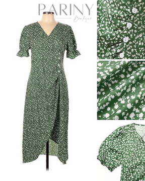 [POUCAS UNIDADES] Vestido Robe® - Tecido Leve em Linho e Poliéster, Ótimo caimento no corpo. Com brindes - FRETE GRÁTIS